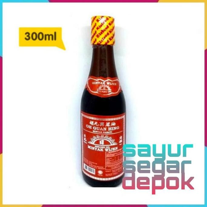

EXP LAMA MINYAK WIJEN / SESAME OIL [300ML] OH GUAN HING