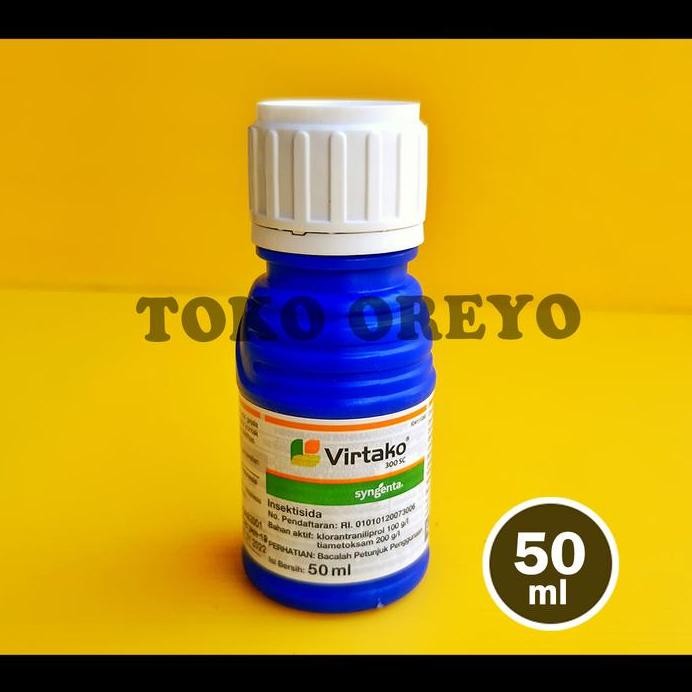

Terlaris Virtako 300 Sc 50 Ml Kemasan Pabrik Insektisida Padi