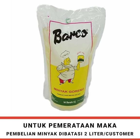 

EXP LAMA BARCO COOKING OIL REFILL 1 LITER - MINYAK GORENG