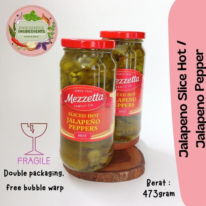 

paling diminati] Jalapeno slice hot / jalapeno pepper 437gr