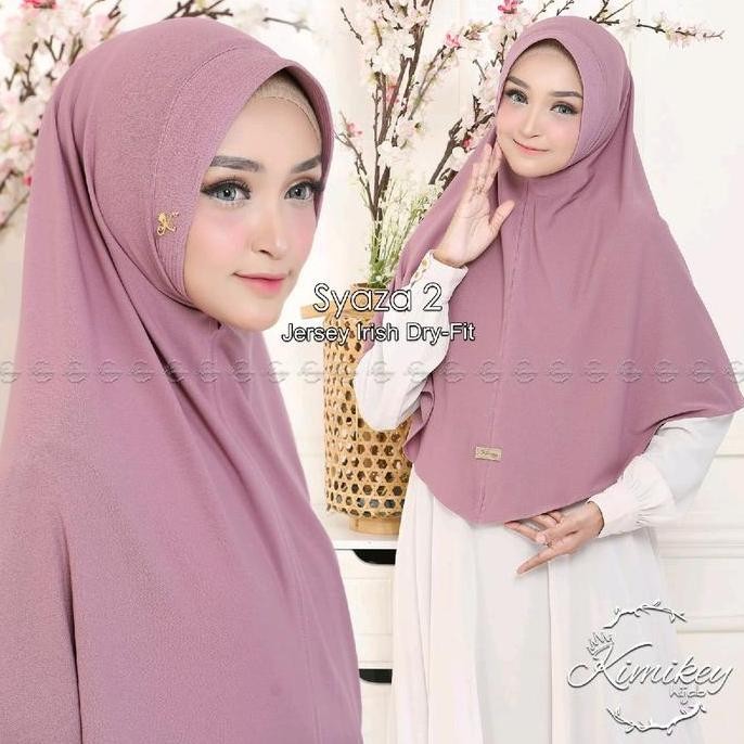 Baru Jilbab Instan Jumbo Syaza ORI Kimikey Hijab