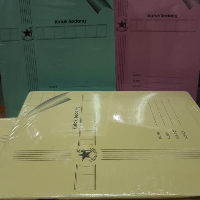 

SALE! BUKU KOTAK (KOTAK SEDANG) /1 PAK (10 BUKU)