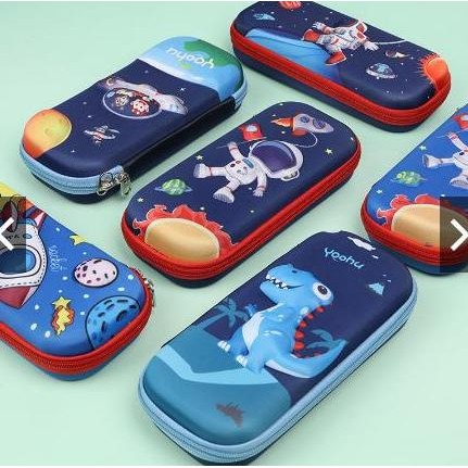 

ASB Kotak Pensil Anak Tempat Alat Tulis 3D Karakter Timbul