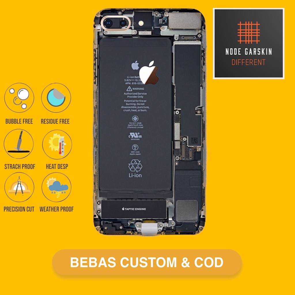 

Get2pcs Iphone 7 Plus Garskin Casing Motif Dan Bisa Custom Bayar Ditempat