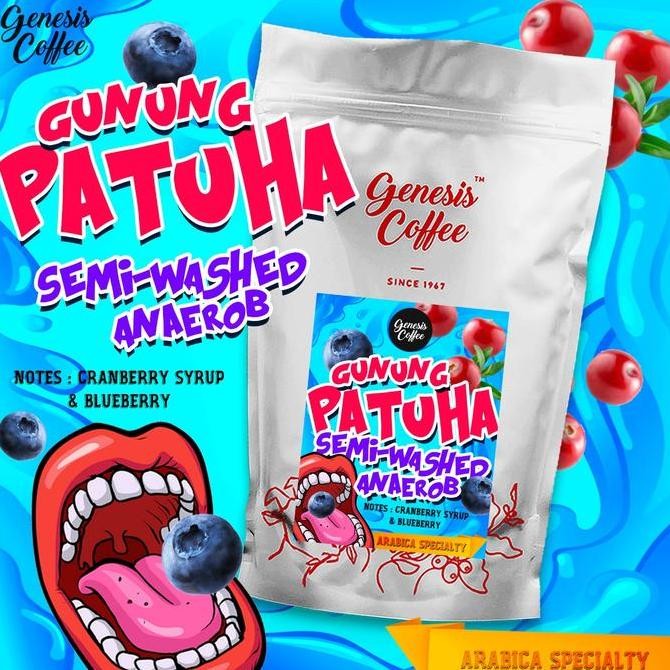 

ready stock ARABICA GUNUNG PATUHA SEMI-WASHED ANAEROB