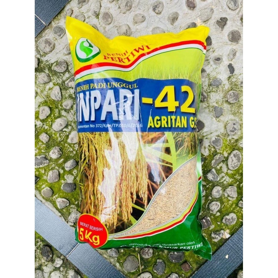 

Terlaris Benih Padi Unggul Inpari 42 Agritan Gsr Isi 5 Kg Dari Benih Pertiwi