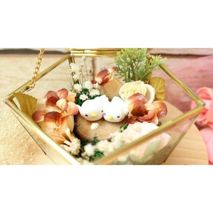 ready  wedding ring box rustic theme