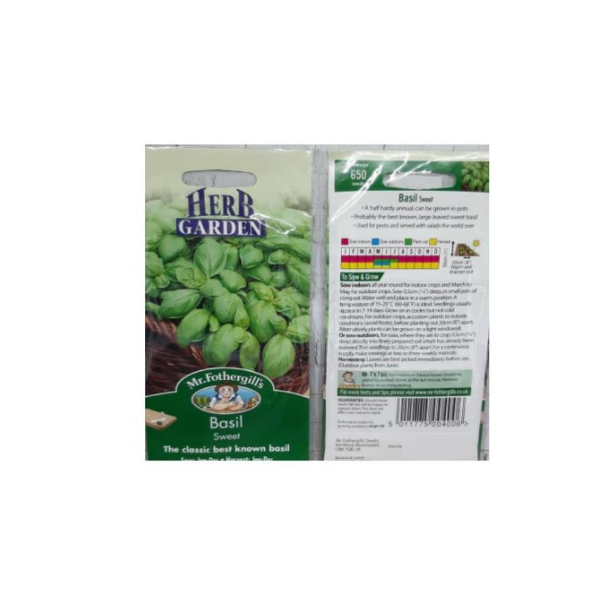 

Terlaris Benih Herbal Basih Hijau 15 Benih Bibit Kemangi Import F1 Fothergills Bibit Tanaman Obat Sayur Sayuran Herb