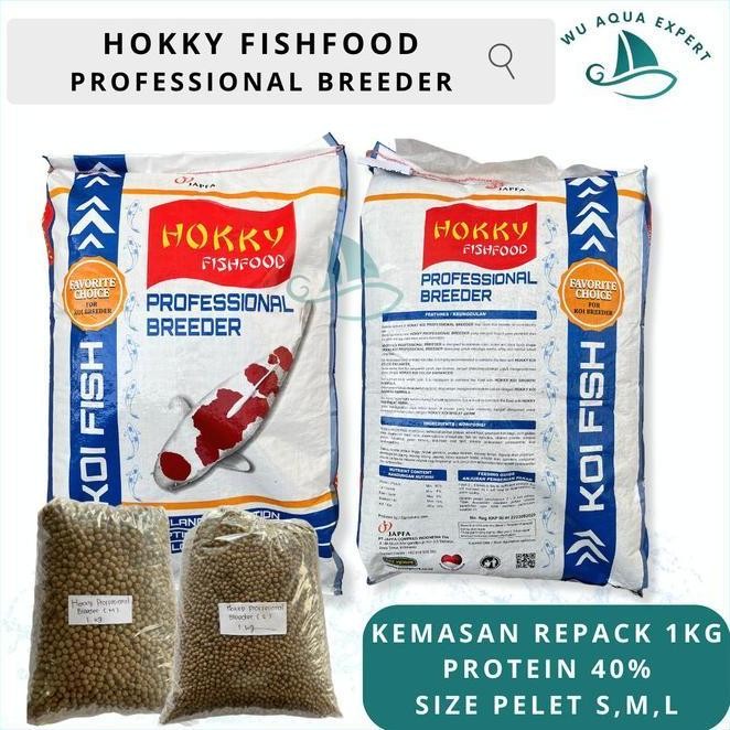 Terlaris Hokky Professional Breeder Japfa Pelet Ikan Hias Pakan Koi S, M, L