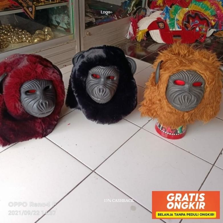 Topeng Monyet/Topeng Singa Diskon