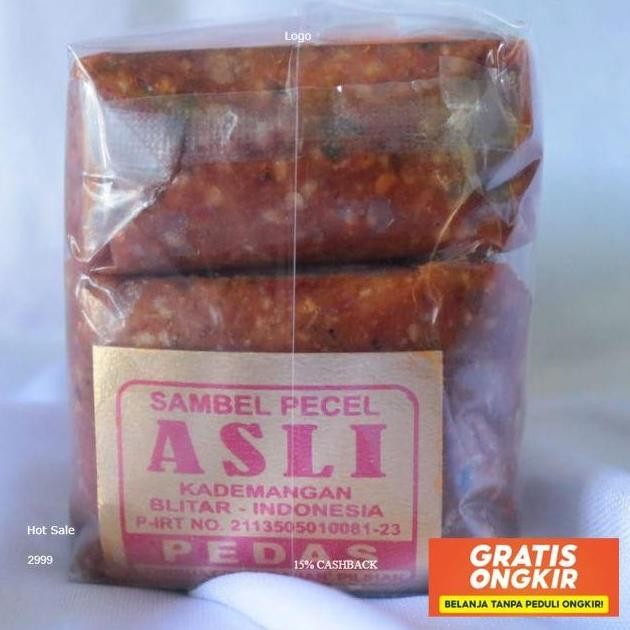 

Sambel Pecel Asli Blitar 840 Gram Ready Kirim