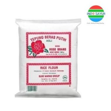 

Terlaris Tepung Beras Putih Rose Brand 500Gr