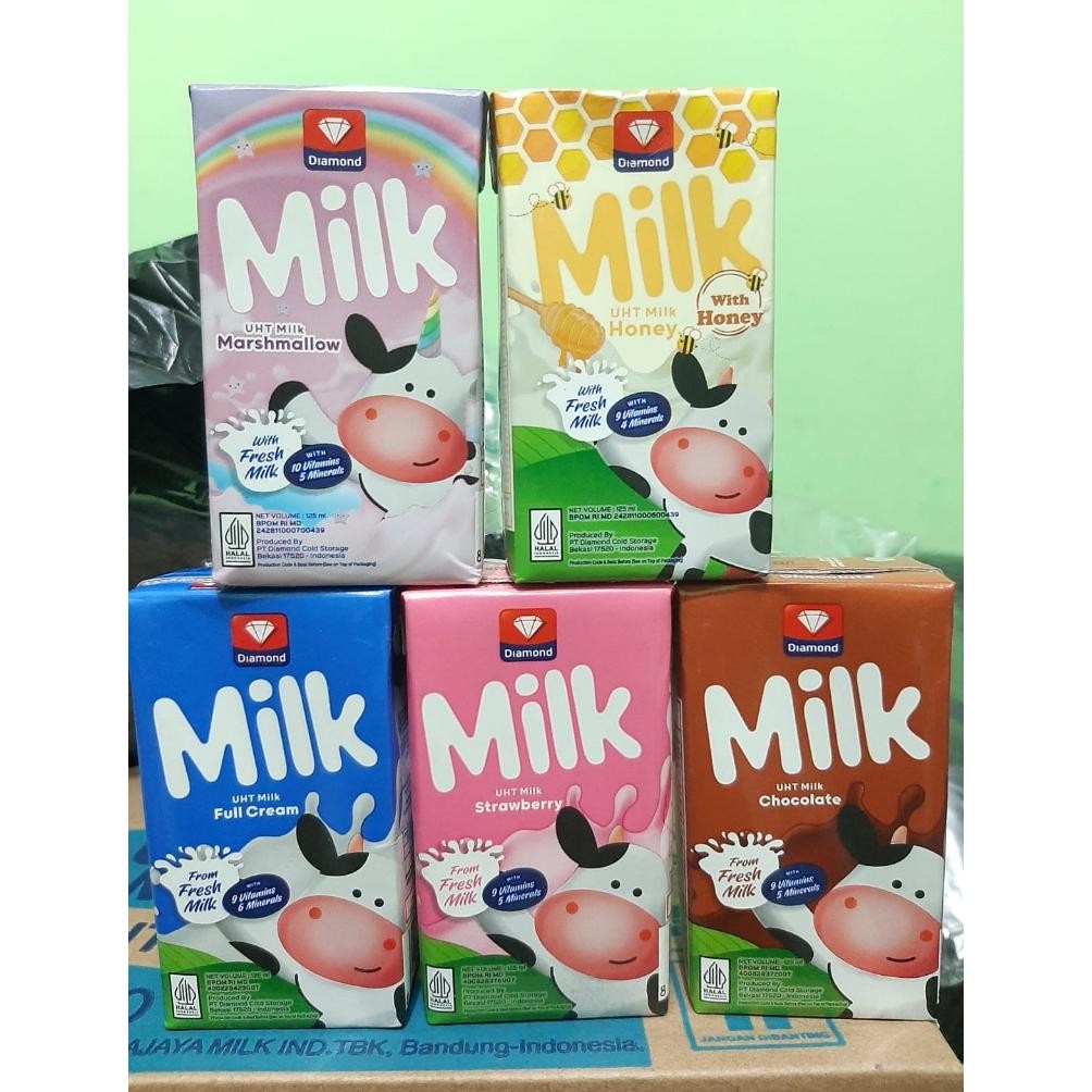 

Susu Diamond Milk UHT 125 ml [SATUAN]
