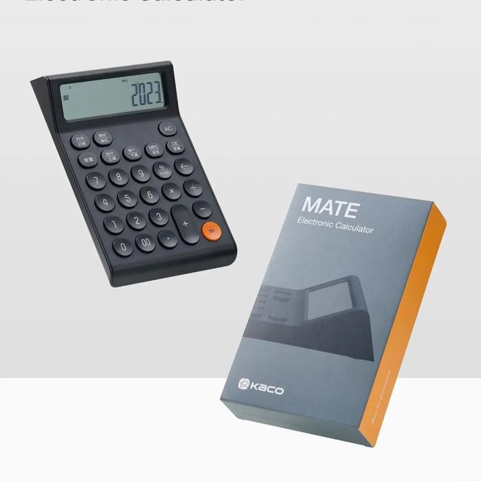 

Kaco Mate Calculator Kalkulator 12 Digit Large Screen Battery - K1429