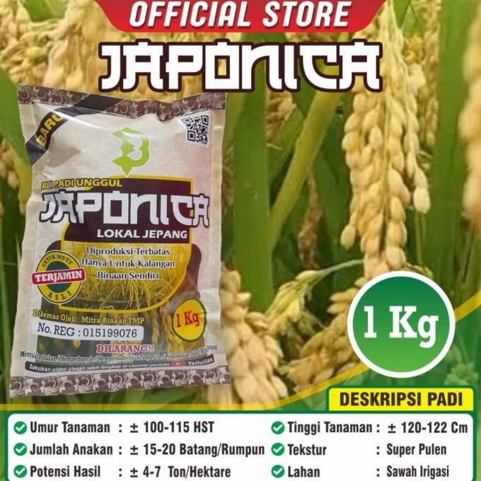 

Terlaris Biji Padi Unggul Jepang / Padi Japonica Original / Bibit Padi