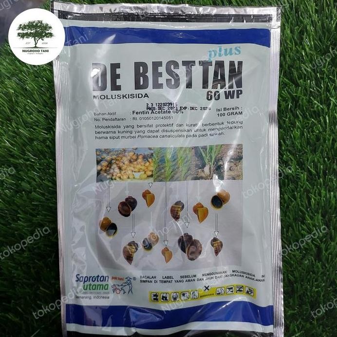 

Terlaris Moluskisida De Bestan Plus 60 Wp 100 Gram Pengendali Siput Pada Padi S