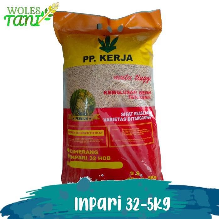 

Terlaris Benih Padi Inpari 32 Premium Pak Tani 5 Kg