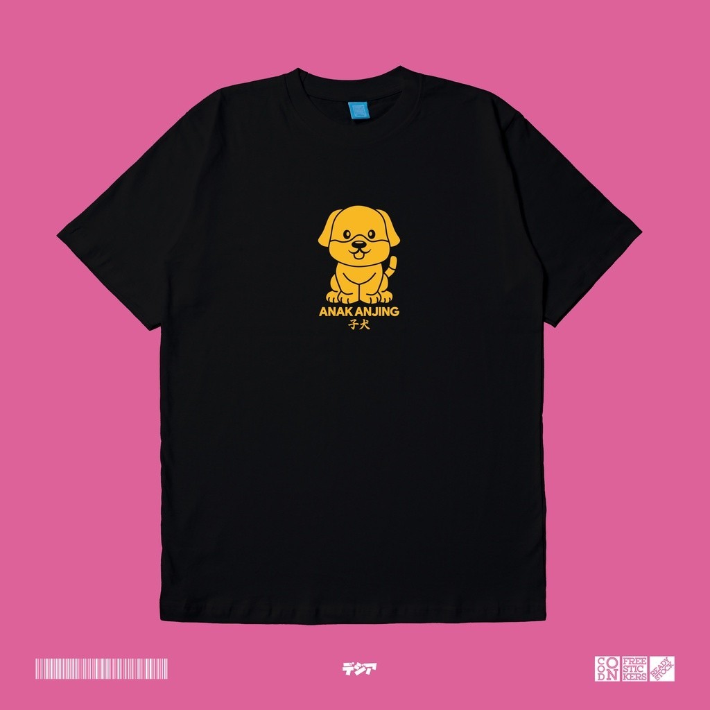 Anak Anjing Puppies Dasar Anak Anjing Meme Shitpost  Kaos Anime Manga Baju Jepang DJA CLOTH TEE