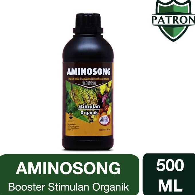

Terlaris Aminosong - Booster Stimulan Organik - Pupuk Organik Tanaman - 500 Ml