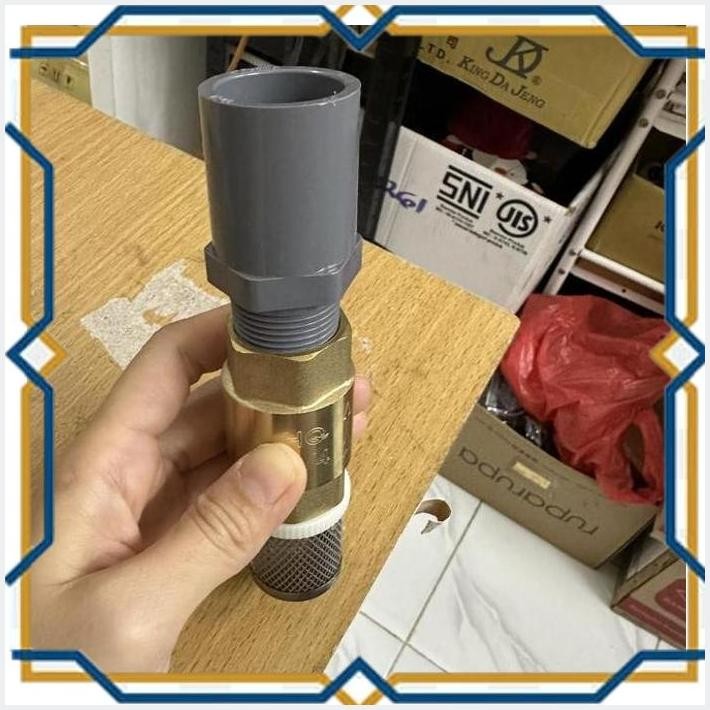 [TSJ] FOOT VALVE KLEP 3/4" SARINGAN + SDL HQ KUNINGAN