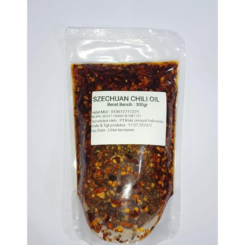 

Zechuan Chili Oil 300Gr Oi Jempol