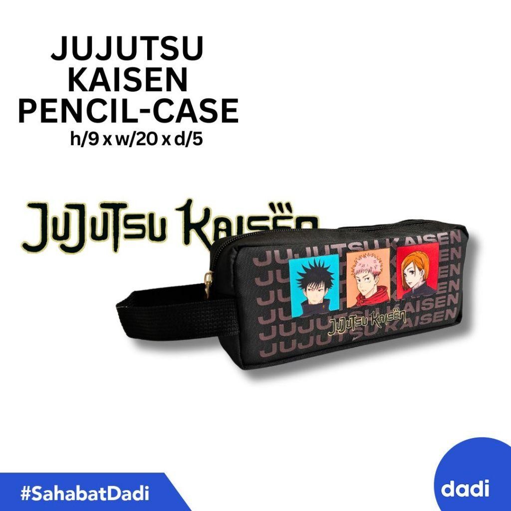 

NEW PRODUCT DADI - JUJUTSU KAISEN GRAPHIC BLACK PENCIL CASE - TEMPAT PENSIL/ALAT TULIS SIENNAOUTLET487