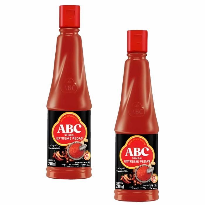 

Abc Sambal / Saus Sambal Extreme Pedas / Saus Sambal Cabai / 270Ml