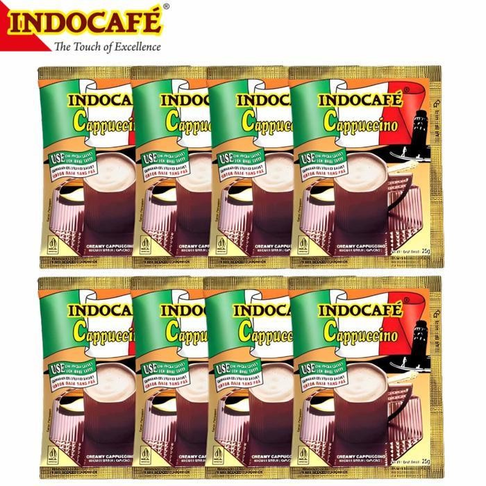 

Indocafe / Minuman Serbuk Kopi Instan / Coffee Rasa Cappucino / 15Scht X 25Gr