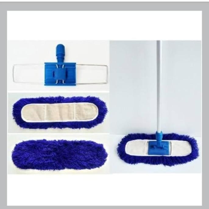 }}}}}}] Refill Lobby Biru 60CM Kain Pel Lobby Duster Refill Mop Lobby Refil Kain Pel Lobby Biru Refi