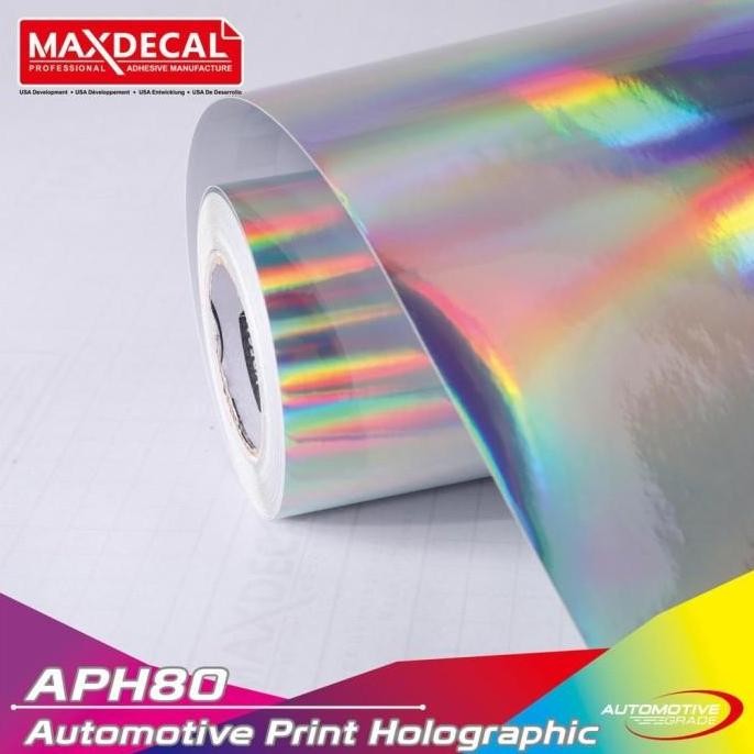 

TERBARU - Sticker Stiker Hologram APH80 Maxdecal 127 cm Original