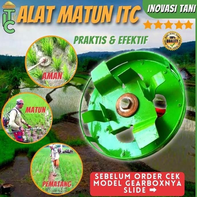 

Terlaris Alat Matun Padi Praktis Mata Pisau Potong Rumput Diameter 20Cm