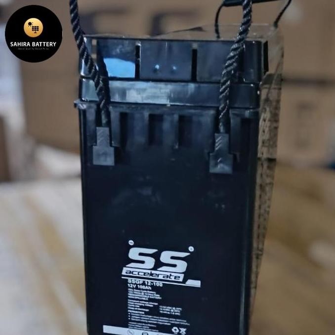 Battery Vrla Ss Accelarate 12V 100Ah New