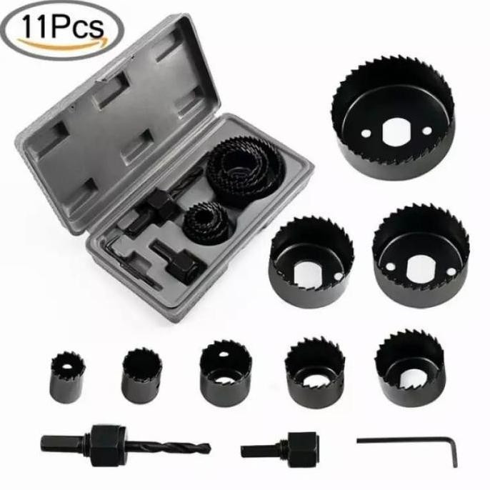 HOLESAW MATA BOR 16 PCS / 11 PCS / 6 PCS MATA BOR PELUBANG KAYU TERMURAH