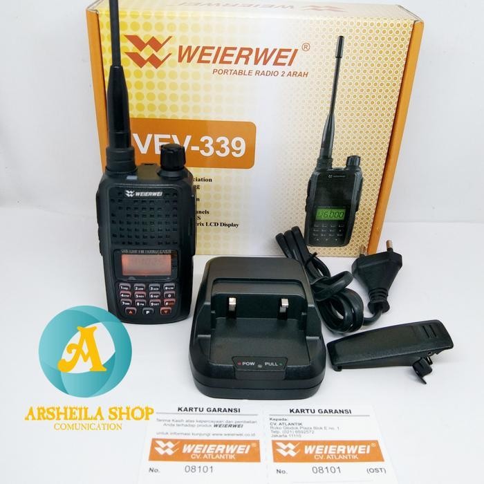 Ht Weierwei Vev 339 Vhf Pengganti Weirwei Vev 688 Original Dan Terpercaya