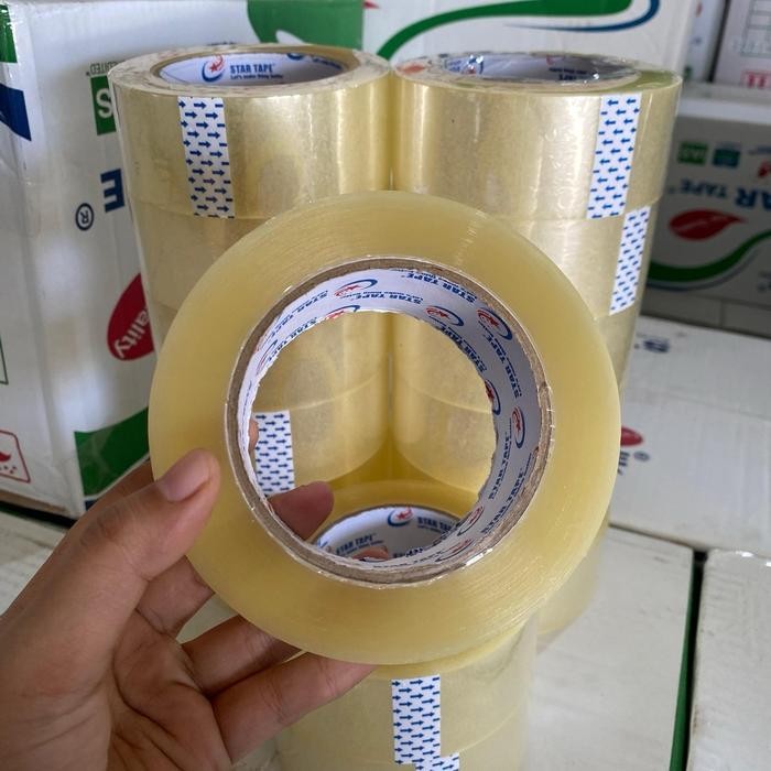 

Lakban 200 Yard X 45 Mm Star Tape (Dus) Original Dan Terpercaya