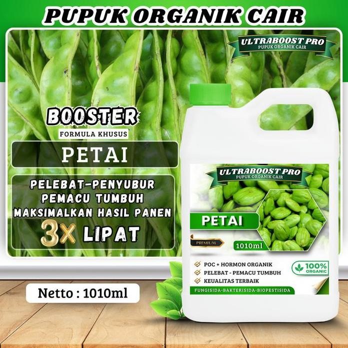 

Terlaris Pupuk Organik Cair Ultraboost Pro Khusus Tanaman Petai - Nutrisi Lengkap Untuk Hasil Panen Lebih Besar Dan Berkualitas Pupuk Organik Cair Terbaik Untuk Petai Subur, Buah Lebat, Dan Tanaman Sehat Kemasan 1 Liter