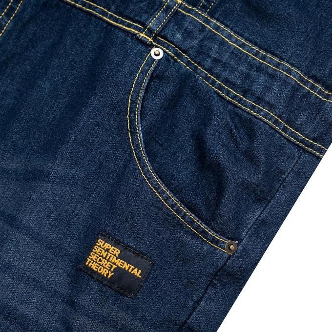 Terlaris Jumpsuit Wearpack Ssst Coverall Shortsleeve Denim Indigo Ready Stok