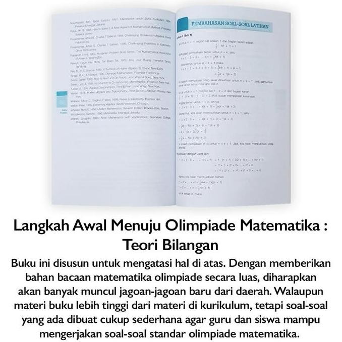 Tersedia Buku Langkah Awal Menuju Olimpiade Matematika Sma Wono Setya Erlangga