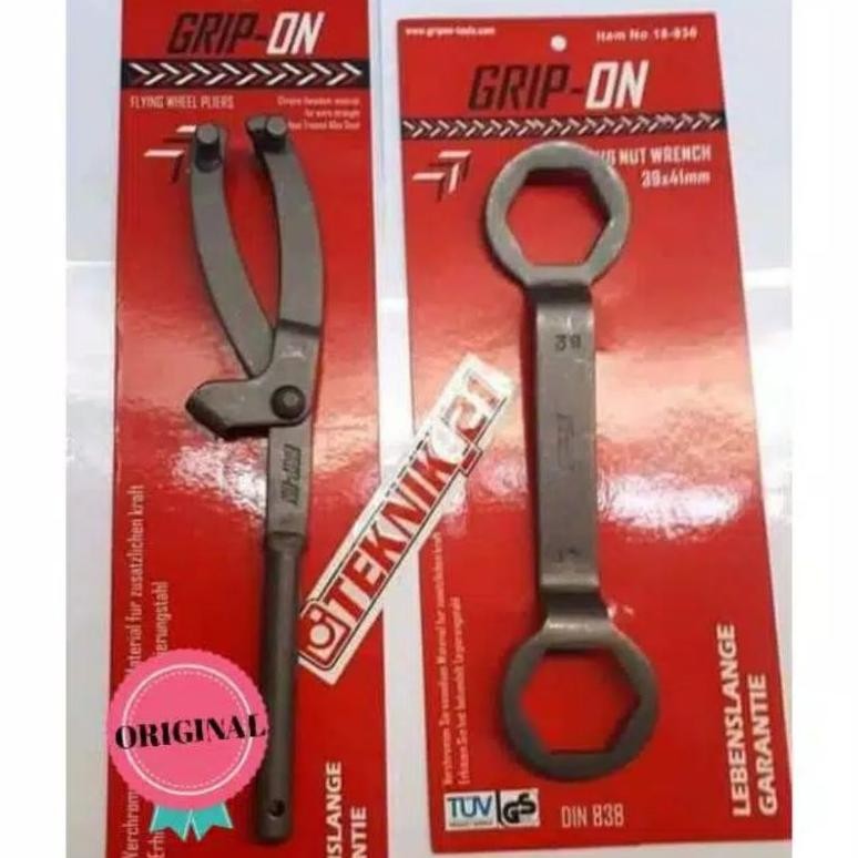 TRAKER CVT GRIP ON ORIGINAL TAHANAN CVT GRIP ON TRAKER CVT FLYWHEEL HOLDER GRIP ON