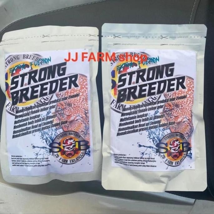 Terlaris Pelet Strong Brender & Jenong Big Head Louhan 100Gr Pakan Hormon Ikan