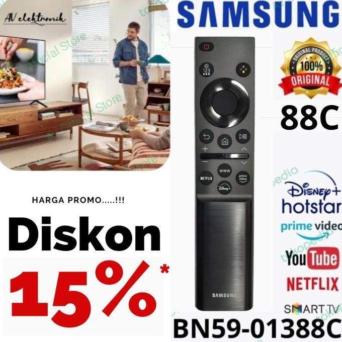 TERMURAH - Samsung Remote TV  BN59-01388C 65CU7000 55CU7000 50CU7000 43CU7000