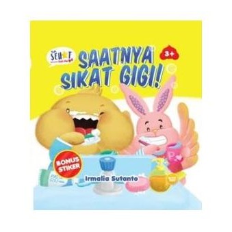 DISKON [MIZAN] BUKU CERITA ANAK SERI GOYI PIPI: SAATNYA SIKAT GIGI (BOARDBOOK)