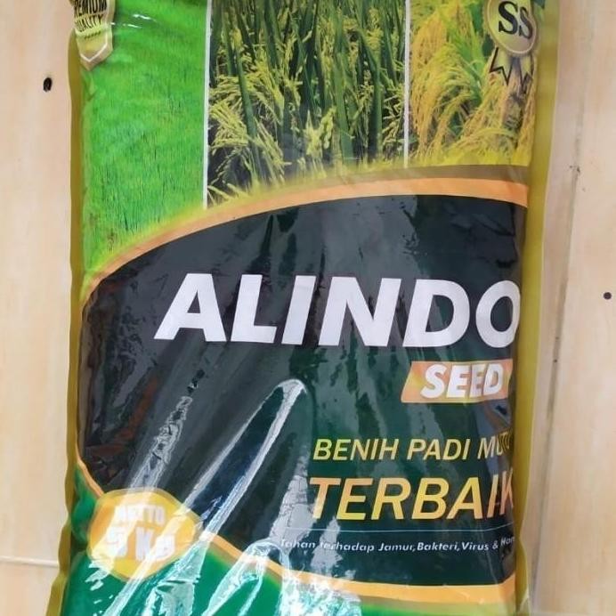 

Terlaris Benih Padi Unggul Bersertifikat Ciherang Kemasan Ecer Repack 1 Kg