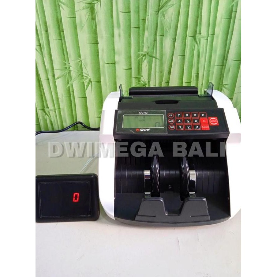 

MESIN HITUNG UANG I WARE /BILL MONEY COUNTER/UV MG IR Iware MC-02