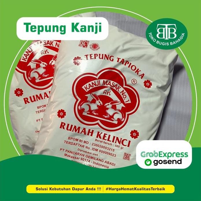 

Terlaris Tepung Tapioka (Kanji) Rumah Kelinci