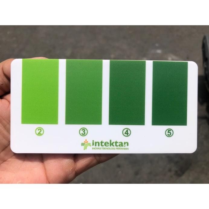 

Terlaris Bwd 4 Chart (Bagan Warna Daun) Untuk Tanaman Padi