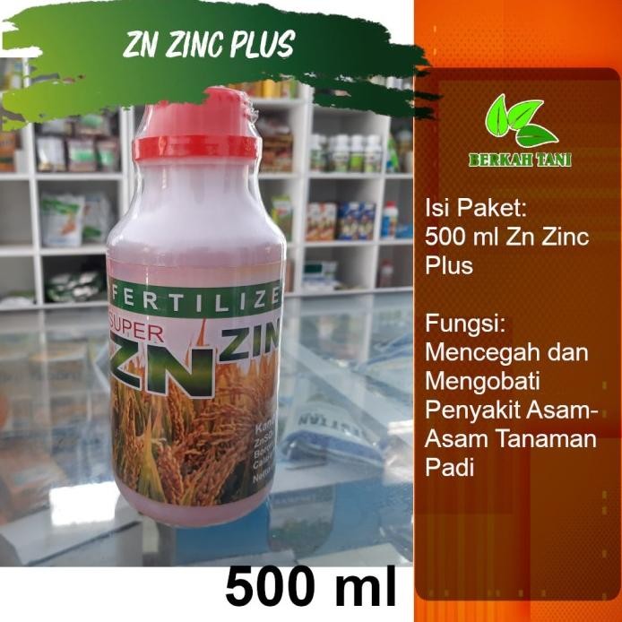 

Terlaris Zinc Boron 500 Ml Pencegah Asam Asam Padi