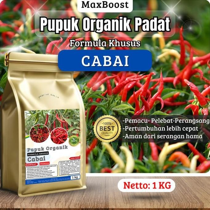 

Terlaris Pupuk Organik Granule Booster, Formula Khusus Tanaman Cabai, Pupuk Organik Granule Super Memperbaiki Tanah Dan Meningkatkan Hasil Tanaman, Pupuk Alami Untuk Hasil Panen Melimpah Kemasan 1 Kg