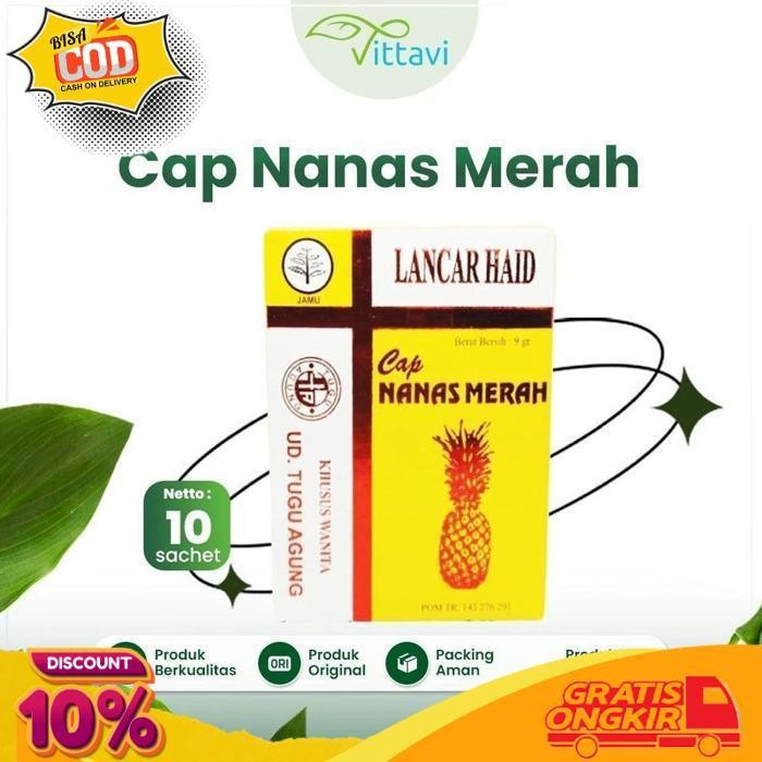 

Trending Jamu Lancar Haid Cap Nanas Merah Aman Bpom