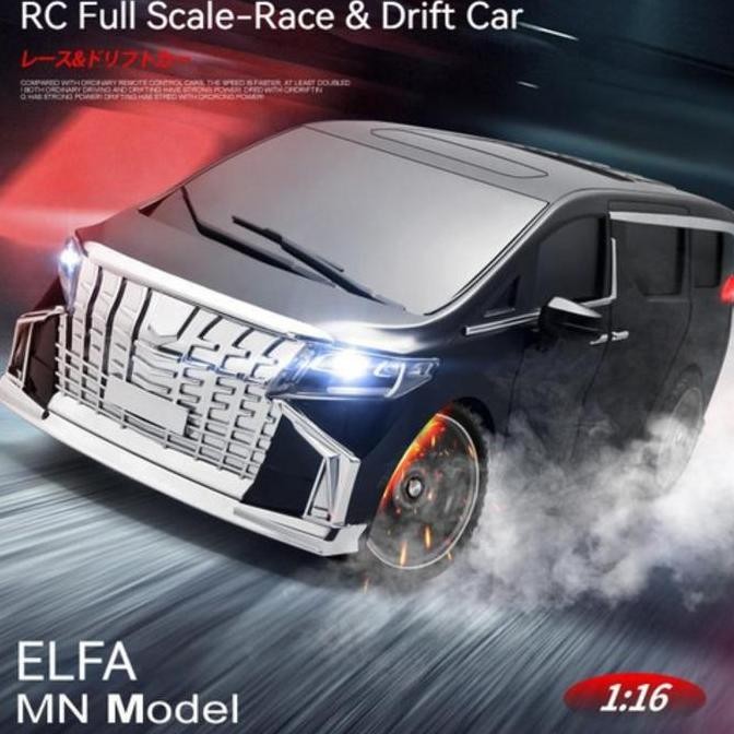Spesial Mn-68 Rc Car Alphard 1:16 / Rc Car Drift / Mobil Rc Alphard